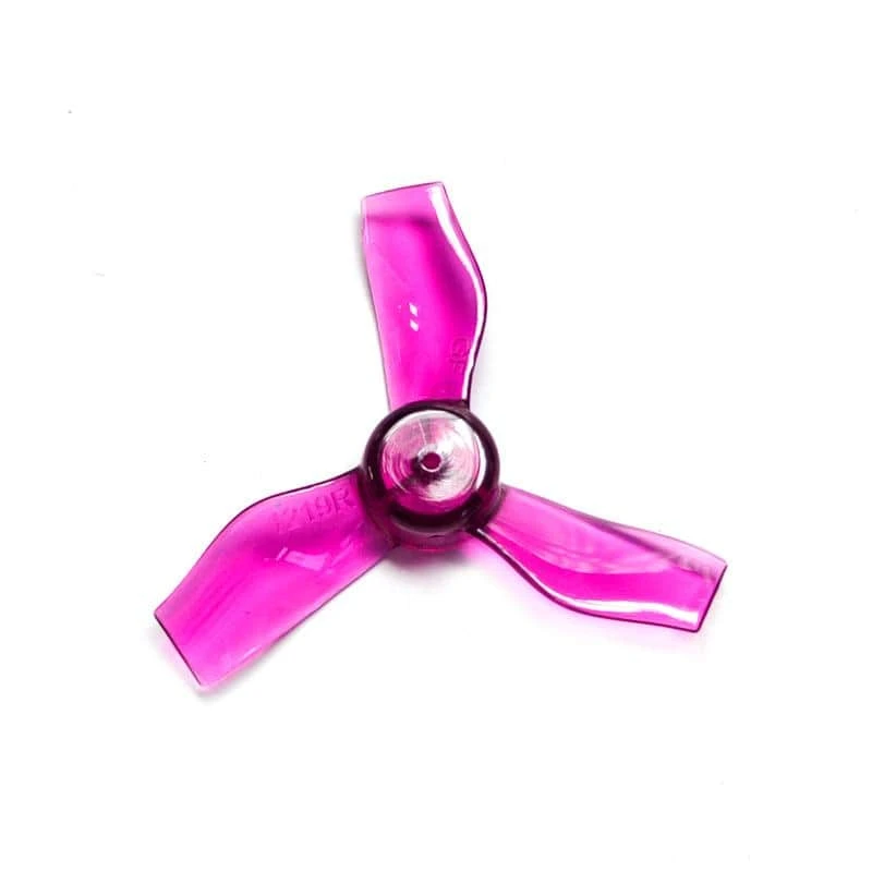 Gemfan 1219-3 Durable Tri-Blade 31mm Micro/Whoop Prop 8 Pack (1mm Shaft) - Choose Your Color - Image 2