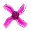Gemfan 1220-4 Quad-Blade 31mm Micro/Whoop Prop 8 Pack (1mm Shaft) - Choose Your Color