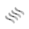 HappyModel Gemfan 1610 Bi-Blade 40mm Micro/Whoop Prop 4 Pack - Grey