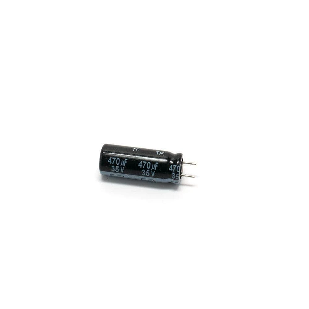 Panasonic 470uF 35V Capacitor For ESC Noise Reduction - Short Pins - Image 2