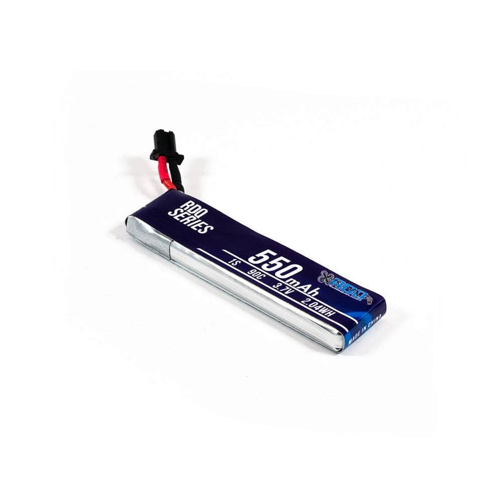 RDQ Series 3.7V 1S 550mAh 90C LiPo Whoop/Micro Battery W/ Cabled Connector - Choose Version - Image 5