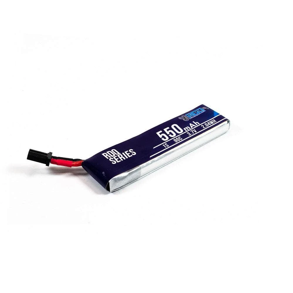 RDQ Series 3.7V 1S 550mAh 90C LiPo Whoop/Micro Battery W/ Cabled Connector - Choose Version - Image 4