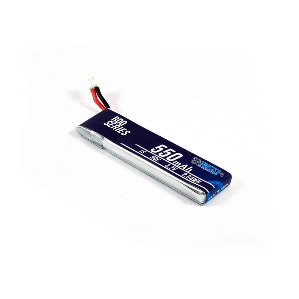RDQ Series 3.7V 1S 550mAh 90C LiPo Whoop/Micro Battery W/ Cabled Connector - Choose Version - Image 3