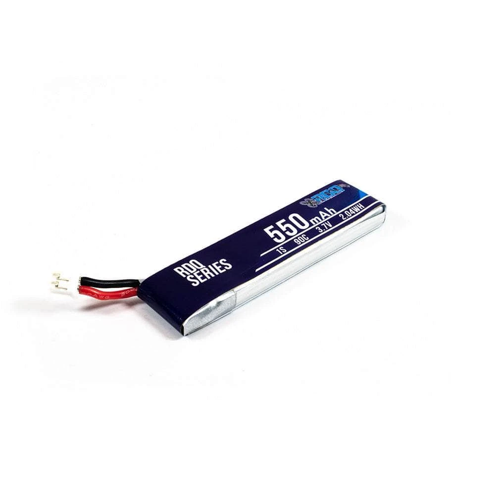 RDQ Series 3.7V 1S 550mAh 90C LiPo Whoop/Micro Battery W/ Cabled Connector - Choose Version - Image 2