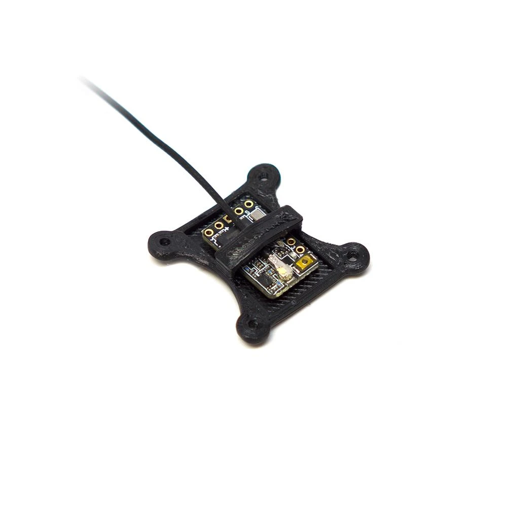 RDQ Mini Receiver Holder For 20x20 Stacks - 3D Printed TPU - Black