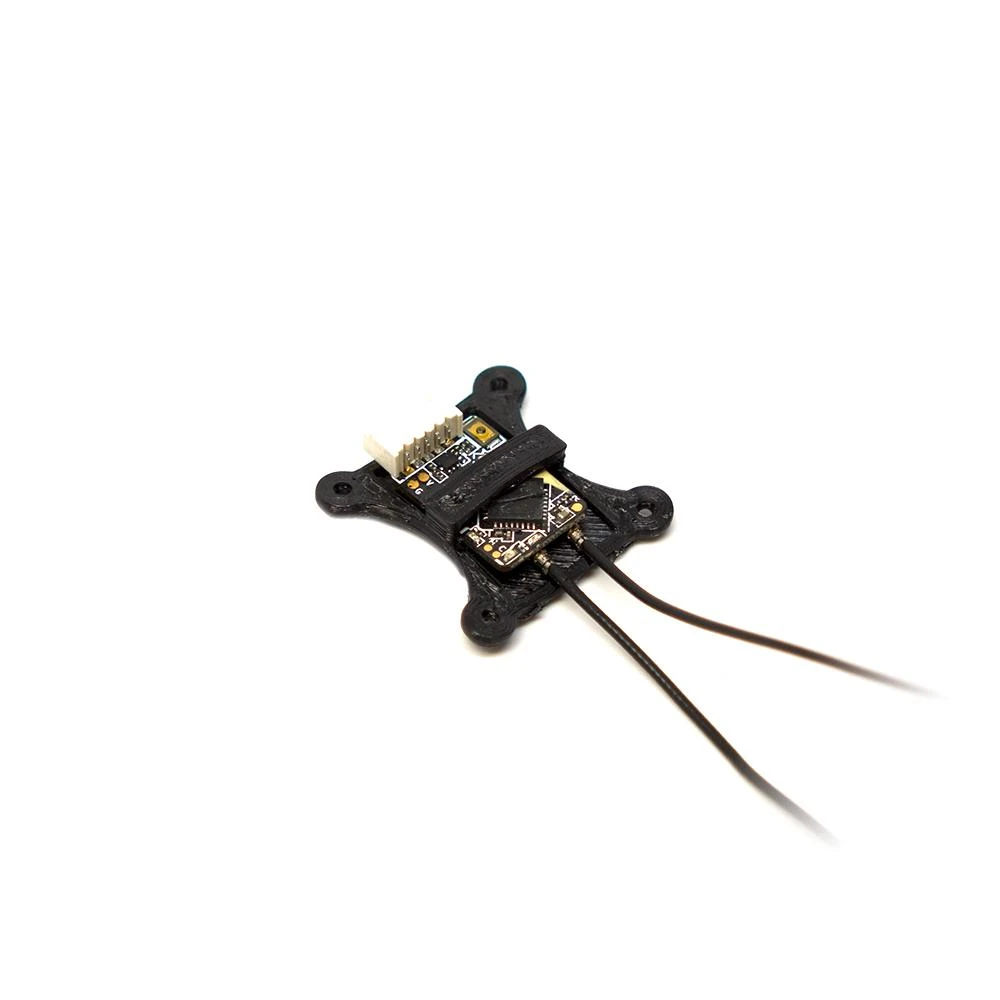 RDQ Mini Receiver Holder For 20x20 Stacks - 3D Printed TPU - Black - Image 3