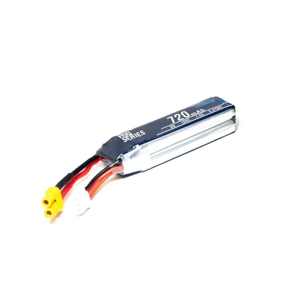 RDQ Series 7.6V 2S 720mAh 100C LiHV Whoop/Micro Battery - XT30 - Image 2