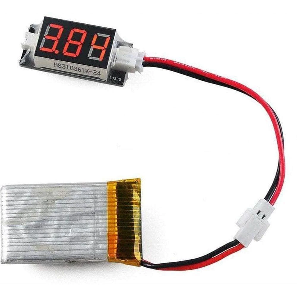 1S LiPo Whoop Battery Checker - PH2.0 And JST 1.25 - Image 2