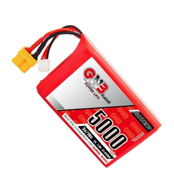 Gaoneng GNB 7.4V 2S 5000mAh 5C LiPo Battery For TX16S - XT60