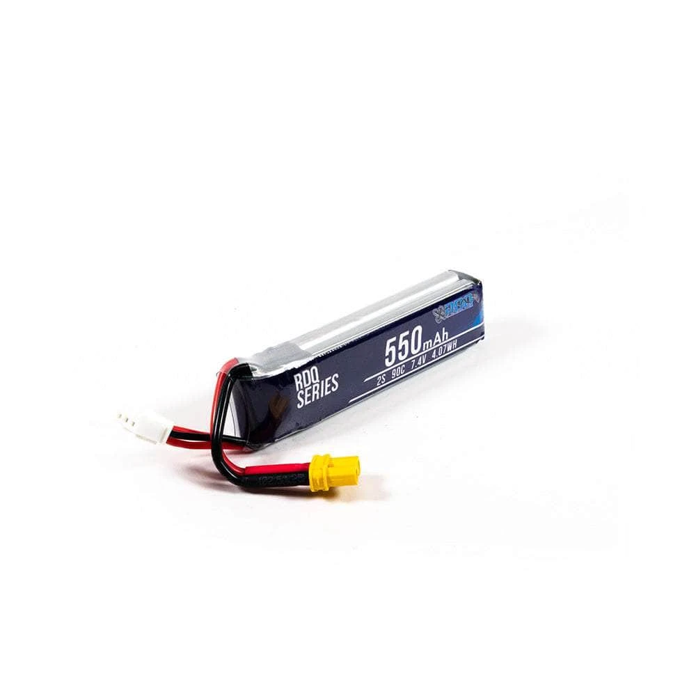 RDQ Series 7.4V 2S 550mAh 90C LiPo Whoop/Micro Battery - XT30 - Image 2