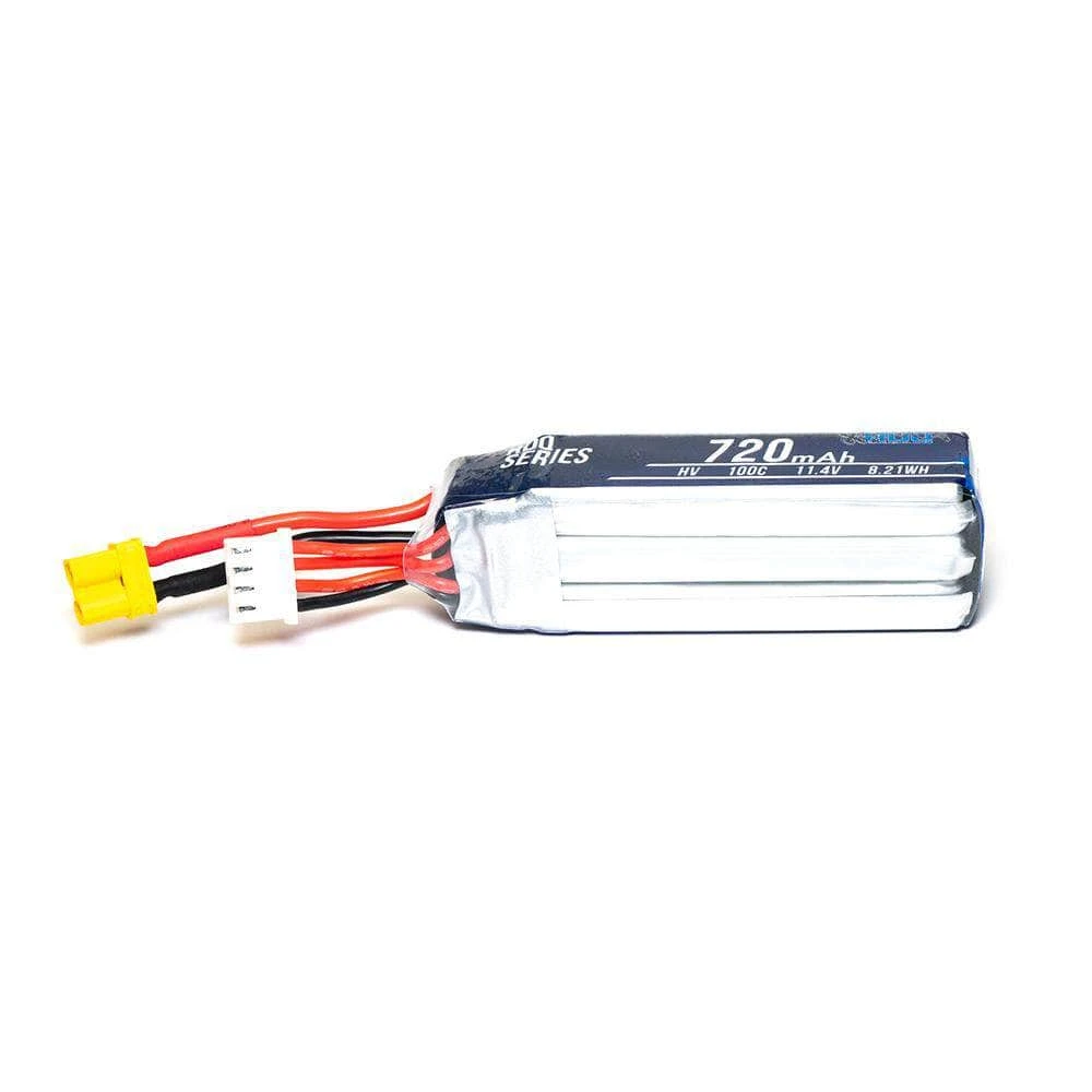 RDQ Series 11.4V 3S 720mAh 100C LiHV Whoop/Micro Battery - XT30 - Image 3