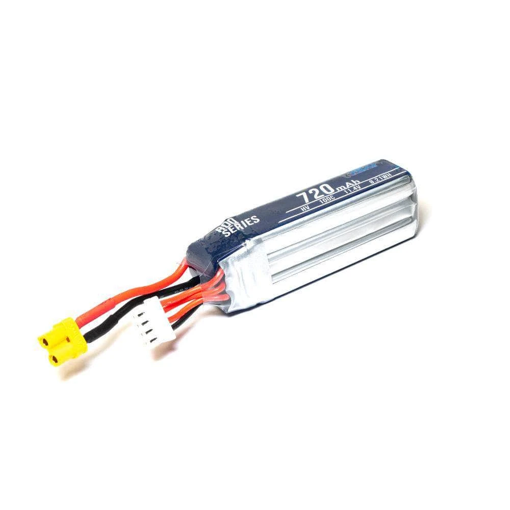 RDQ Series 11.4V 3S 720mAh 100C LiHV Whoop/Micro Battery - XT30 - Image 2