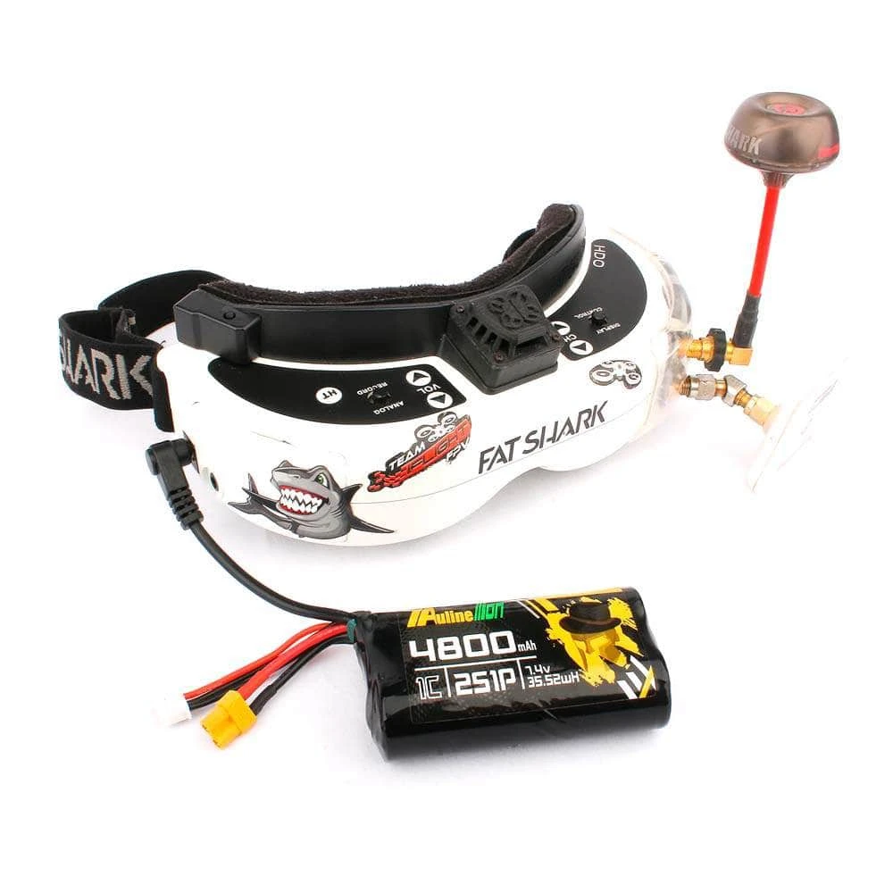 Auline 7.4V 2S 4800mAH 1C Li-Ion Battery For Fatshark Goggles - XT30 - Image 3