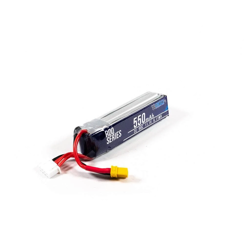 RDQ Series 11.1V 3S 550mAh 90C LiPo Whoop/Micro Battery - XT30 - Image 2