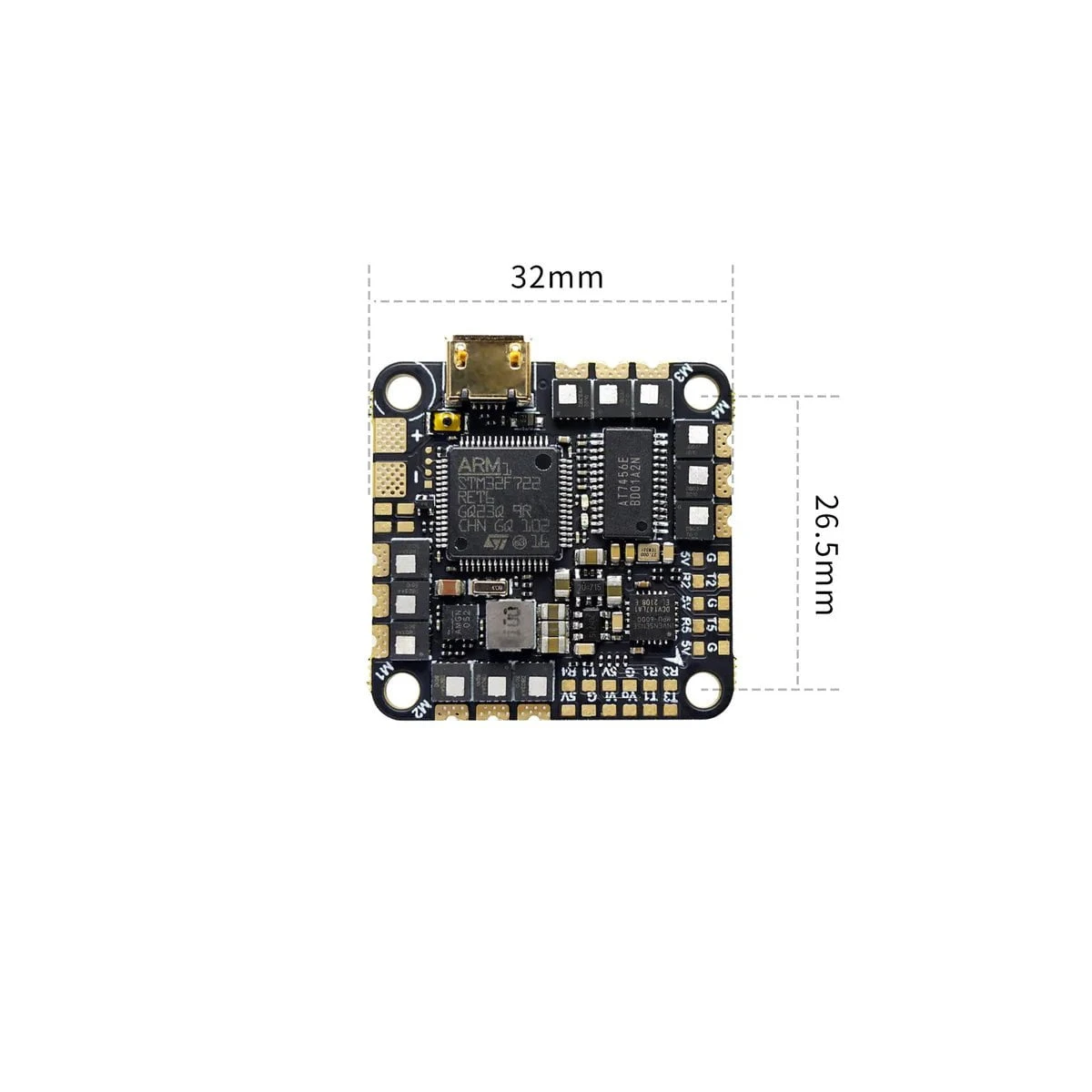 GEPRC F722 2-6S F7 AIO W/ 45A 8-bit ESC - Image 5