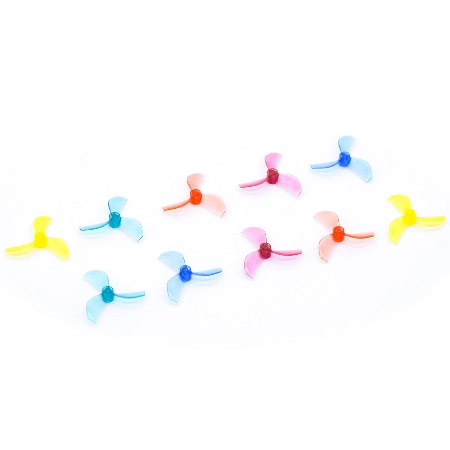 NewBeeDrone Azi Tri-Blade 31mm Micro/Whoop Prop 4 Pack (1mm Shaft) - Choose Your Color - Image 2