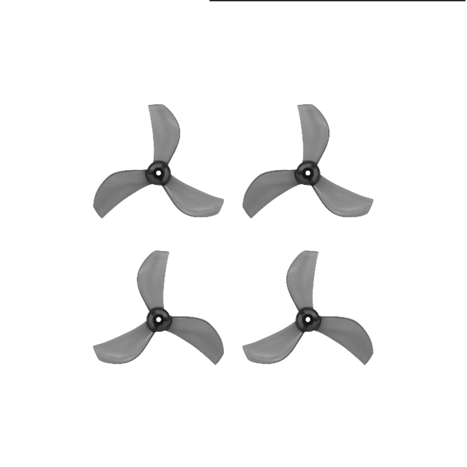 NewBeeDrone Azi Tri-Blade 31mm Micro/Whoop Prop 4 Pack (1mm Shaft) - Choose Your Color - Image 8