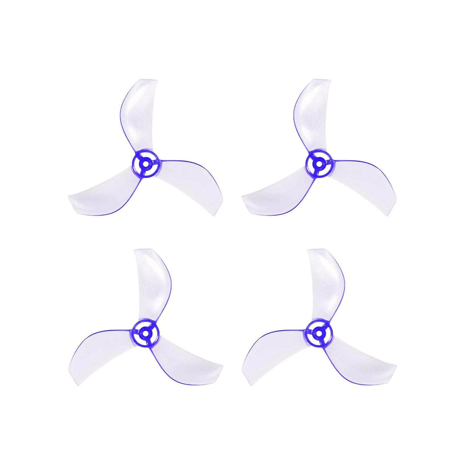 NewBeeDrone Azi Tri-Blade 31mm Micro/Whoop Prop 4 Pack (1mm Shaft) - Choose Your Color - Image 5