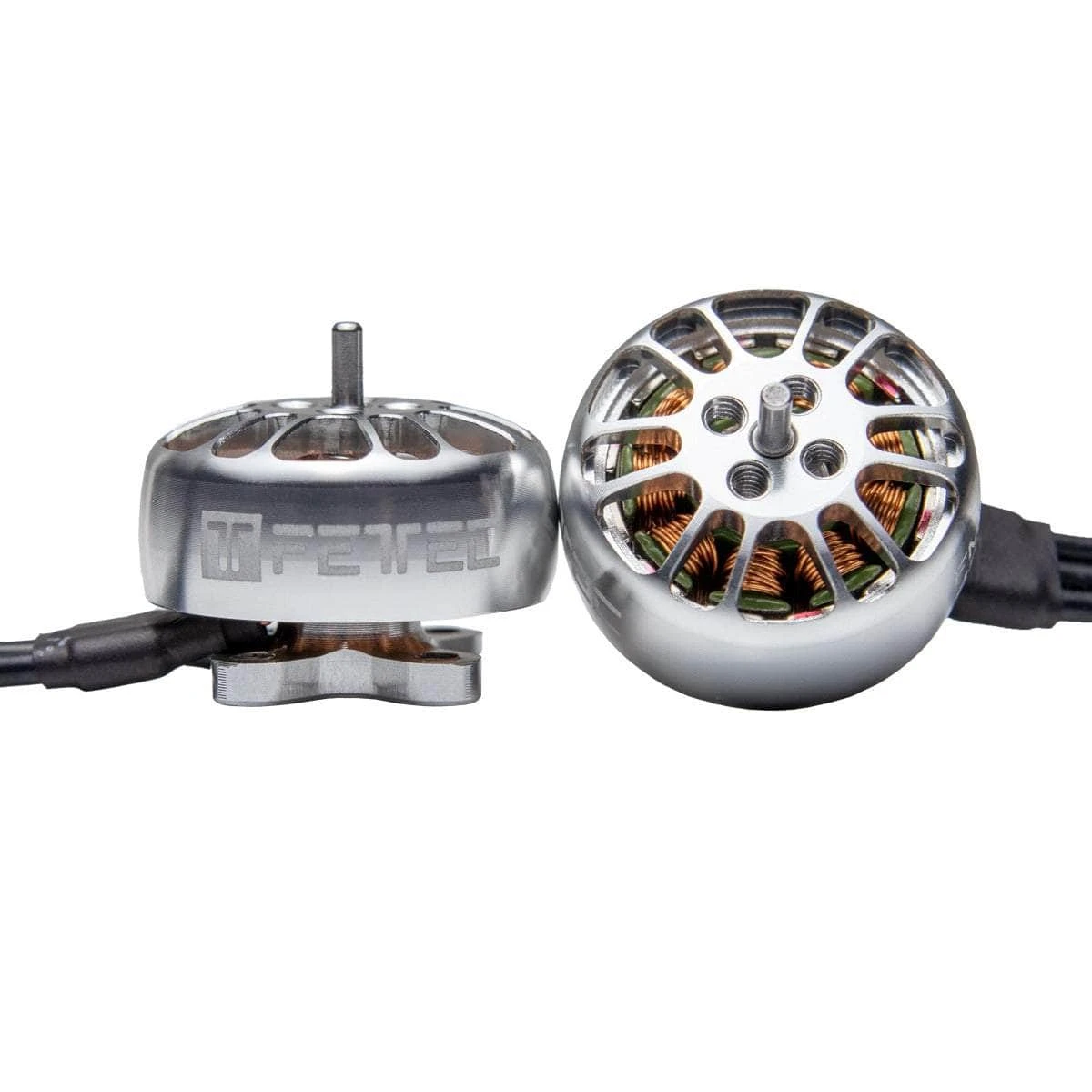 FETtec FM1404T 1404 3850Kv Micro Motor - Silver - Image 2