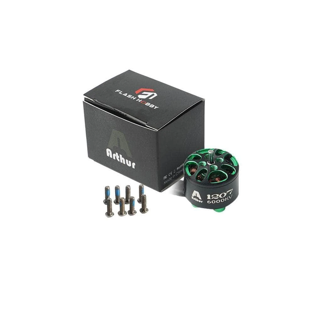 Flash Hobby Arthur 1207 5200Kv Micro Motor (1.5mm Shaft) - Image 3