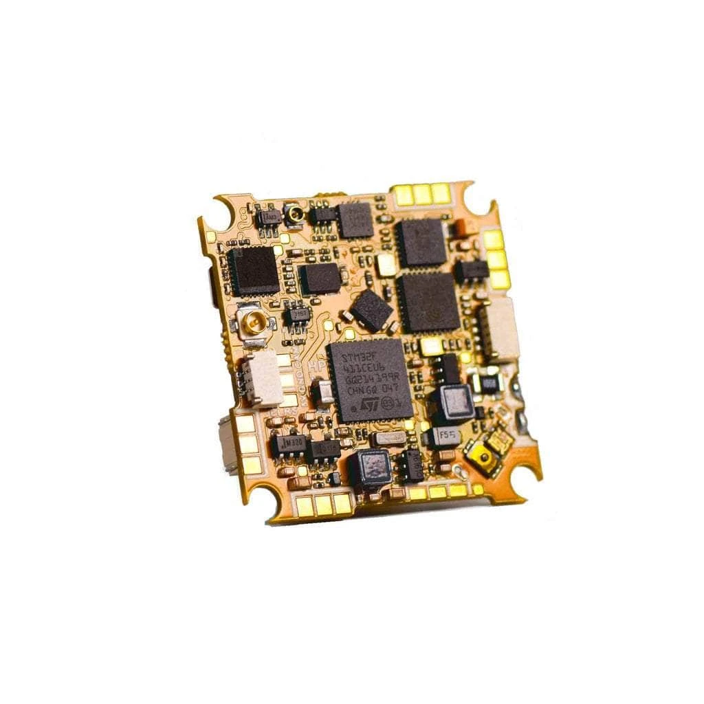 NewBeeDrone BeeBrain BLV4 F411 1-2S AIO Whoop/Toothpick Flight Controller W/ 12A 8Bit 4in1 ESC & 400mW VTX - CRSF