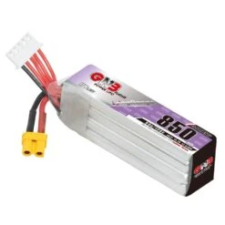 Gaoneng GNB 15.2V 4S 850mAh 60C LiHV Micro Battery (Long Type) - XT30