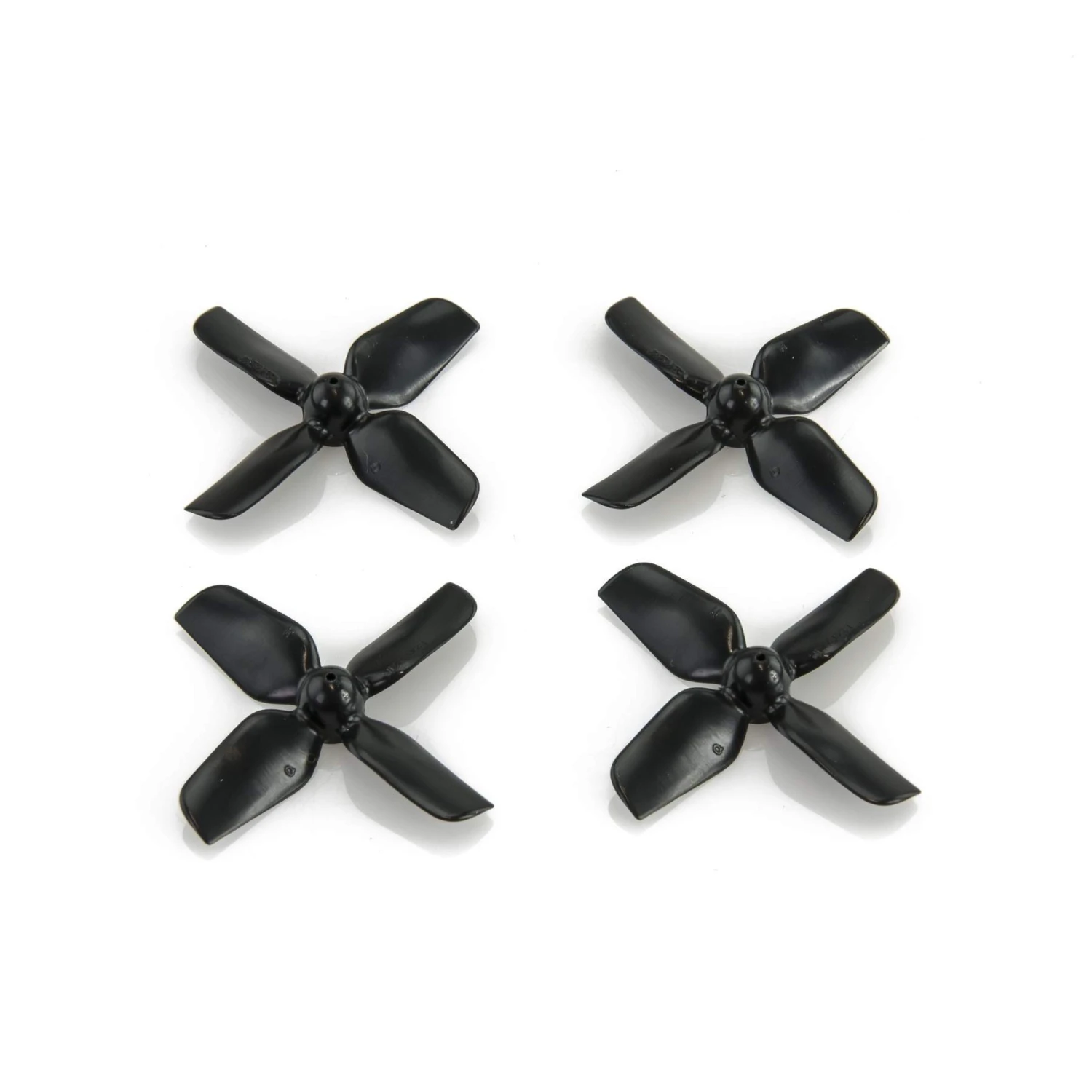 HQ Prop 1.2x1.3x4 Quad-Blade 31mm Micro/Whoop Prop 4 Pack (0.8mm Shaft) - Black