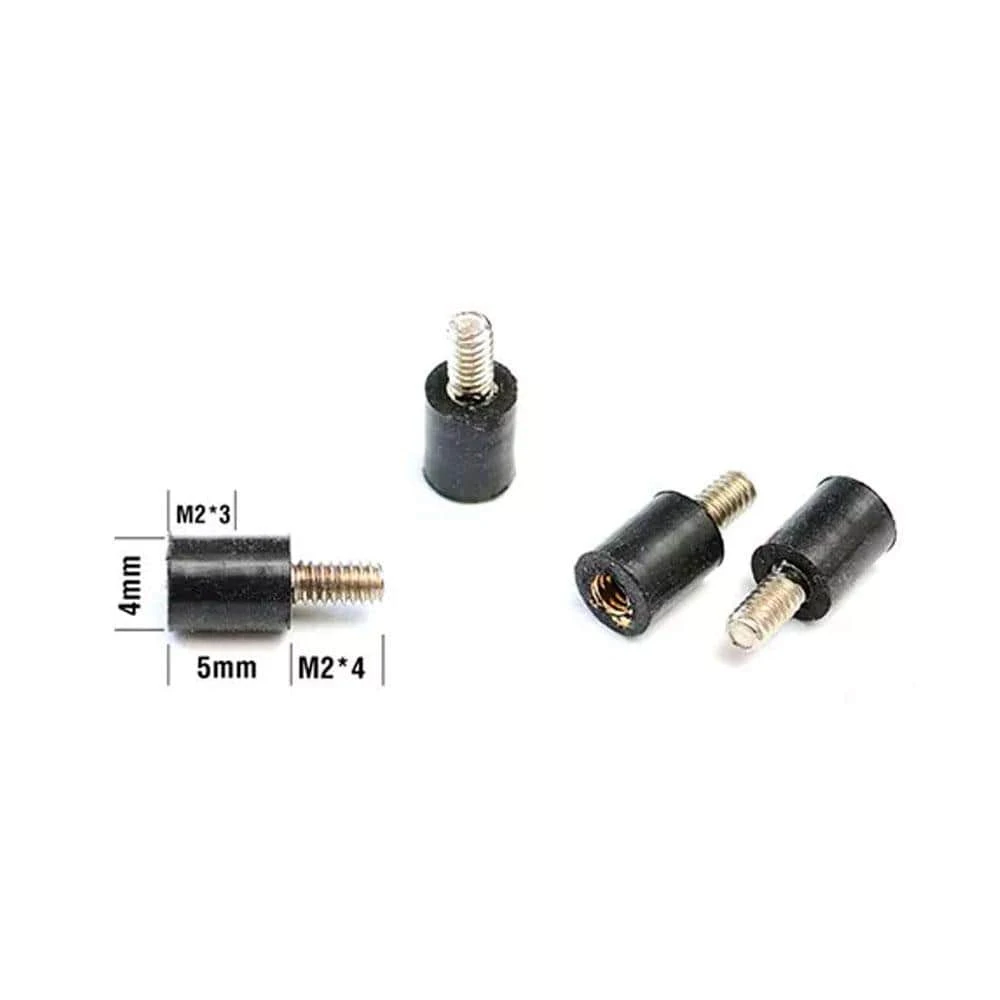 Matek M2 X 5mm Anti-Vibration Standoff Soft Mount 4 Pack
